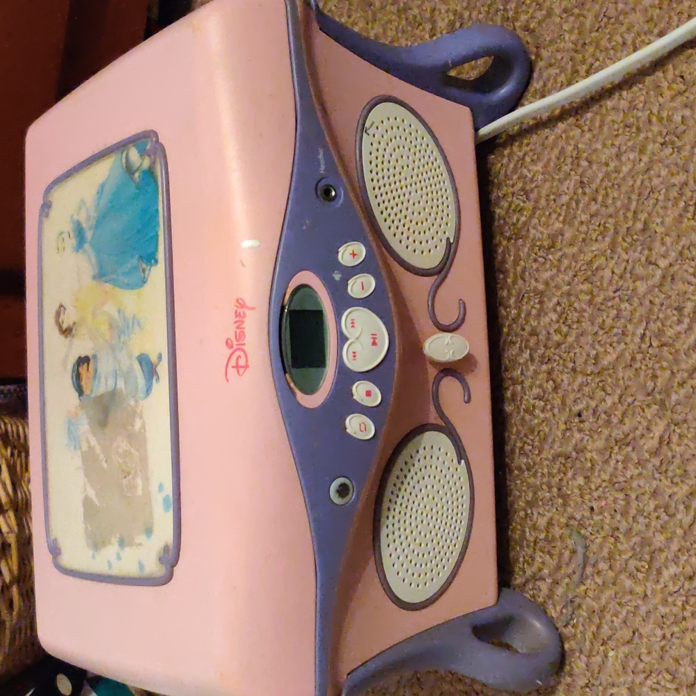 Disney princess CD player
